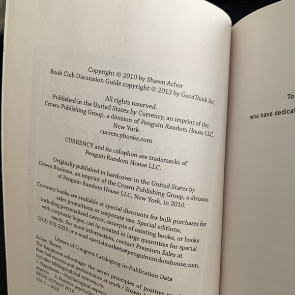 Book The happiness advantage - Picture 5 of 6